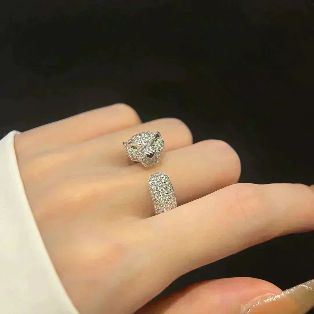 [Glitter Jewelry]PANTHERE 5.5MM ALL DIAMOND RING