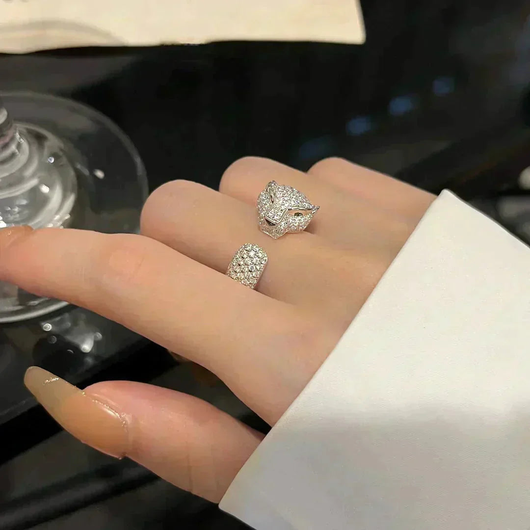 [Glitter Jewelry]PANTHERE 5.5MM ALL DIAMOND RING