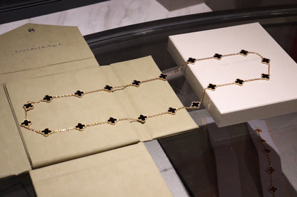 [Glitter Jewelry]CLOVER 20 MOTIFS ONYX ROSE GOLD
