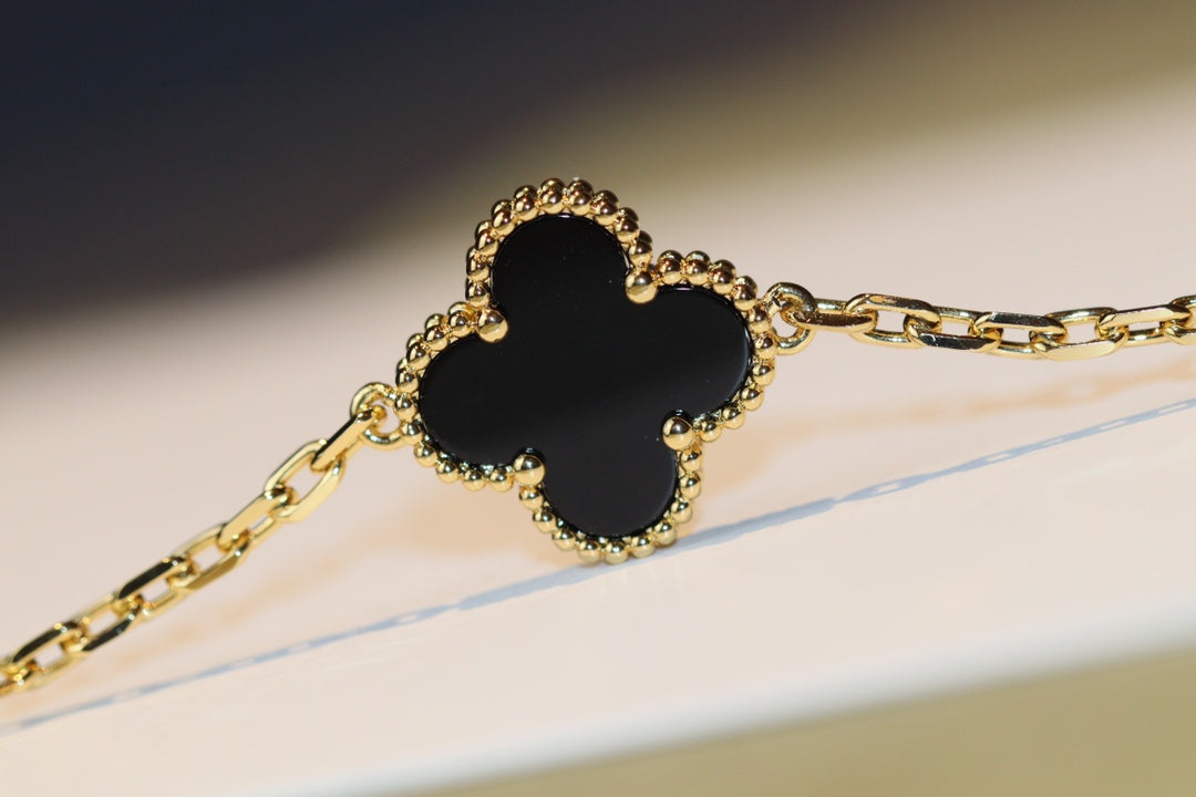[Glitter Jewelry]CLOVER 20 MOTIFS ONYX ROSE GOLD