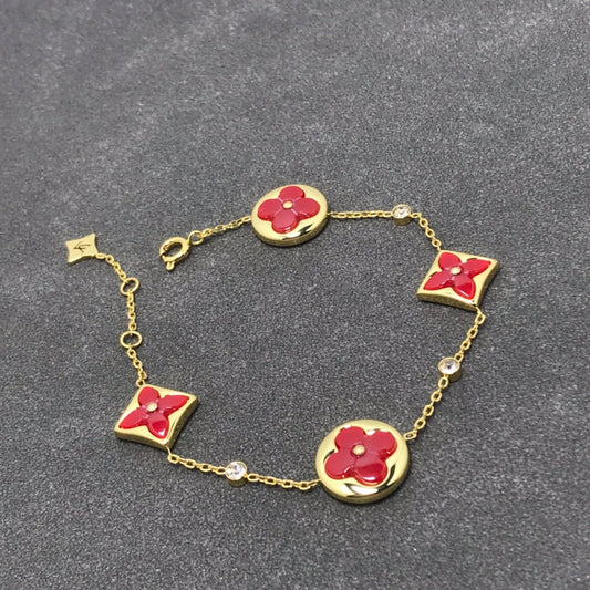 [Glitter Jewelry]STAR AND SUN CARNELIAN 4 MOTIFS 3 DIAMONDS