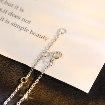 [Glitter Jewelry]SUN MOTIF PINK MOP SILVER BRACELET