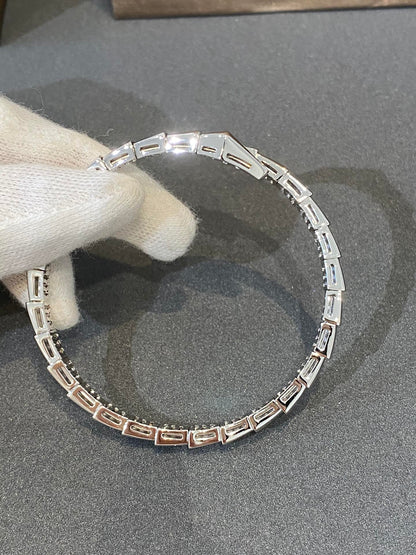 [Glitter Jewelry]SERPENTI BRACELET DIAMONDS SILVER