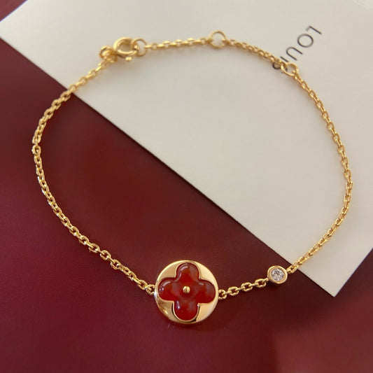 [Glitter Jewelry]SUN PEDANT CARNELIAN BRACELET