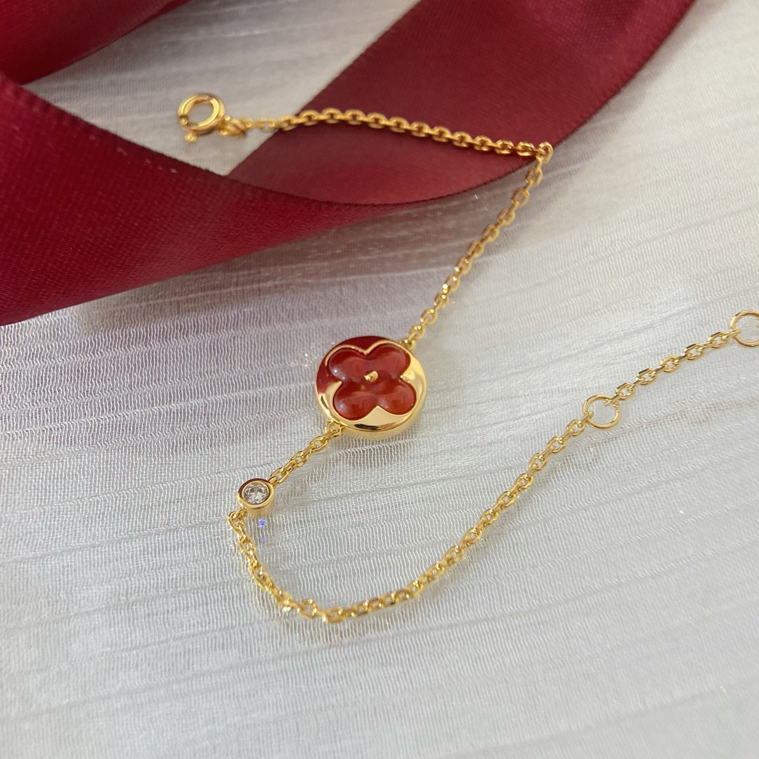 [Glitter Jewelry]SUN PEDANT CARNELIAN BRACELET