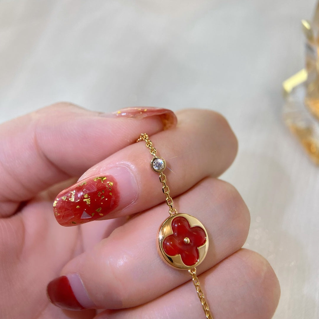 [Glitter Jewelry]SUN PEDANT CARNELIAN BRACELET