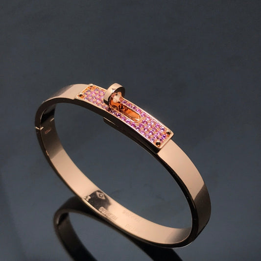 [Glitter Jewelry]KELLY BRACELET PINK DIAMOND