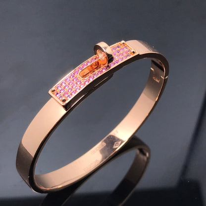 [Glitter Jewelry]KELLY BRACELET PINK DIAMOND