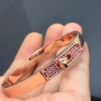 [Glitter Jewelry]KELLY BRACELET PINK DIAMOND