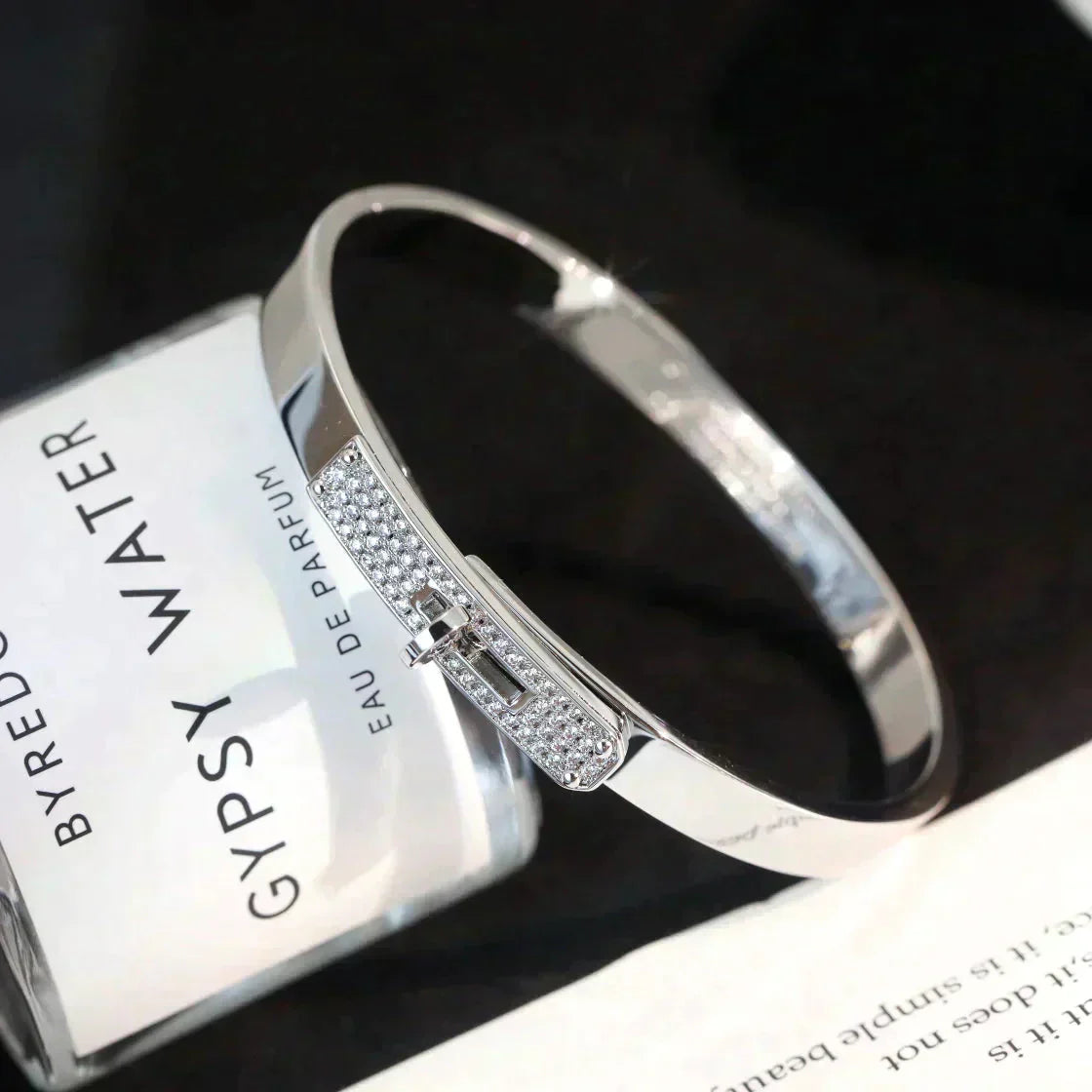 [Glitter Jewelry]KELLY SILVER DIAMOND BRACELET