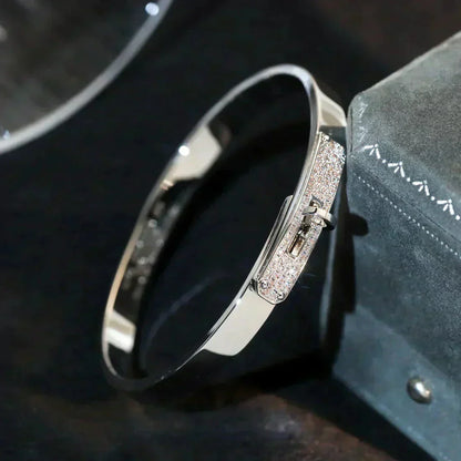 [Glitter Jewelry]KELLY SILVER DIAMOND BRACELET