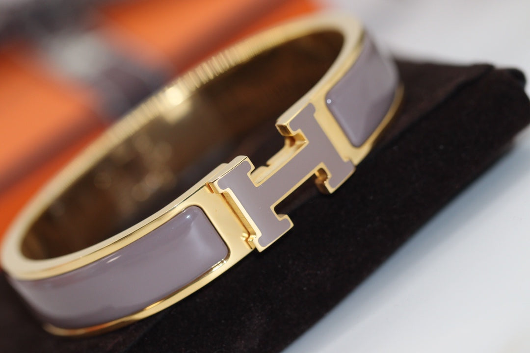 [Glitter Jewelry]H BRACELET 12MM BROWN