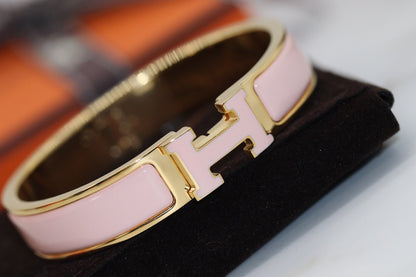 [Glitter Jewelry]H BRACELET 12MM PINK