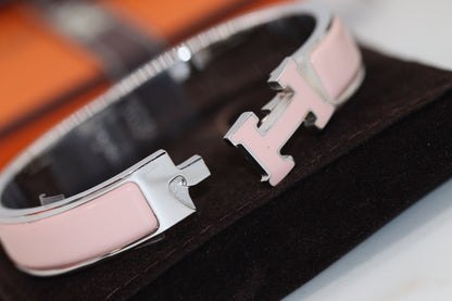 [Glitter Jewelry]H BRACELET 12MM PINK