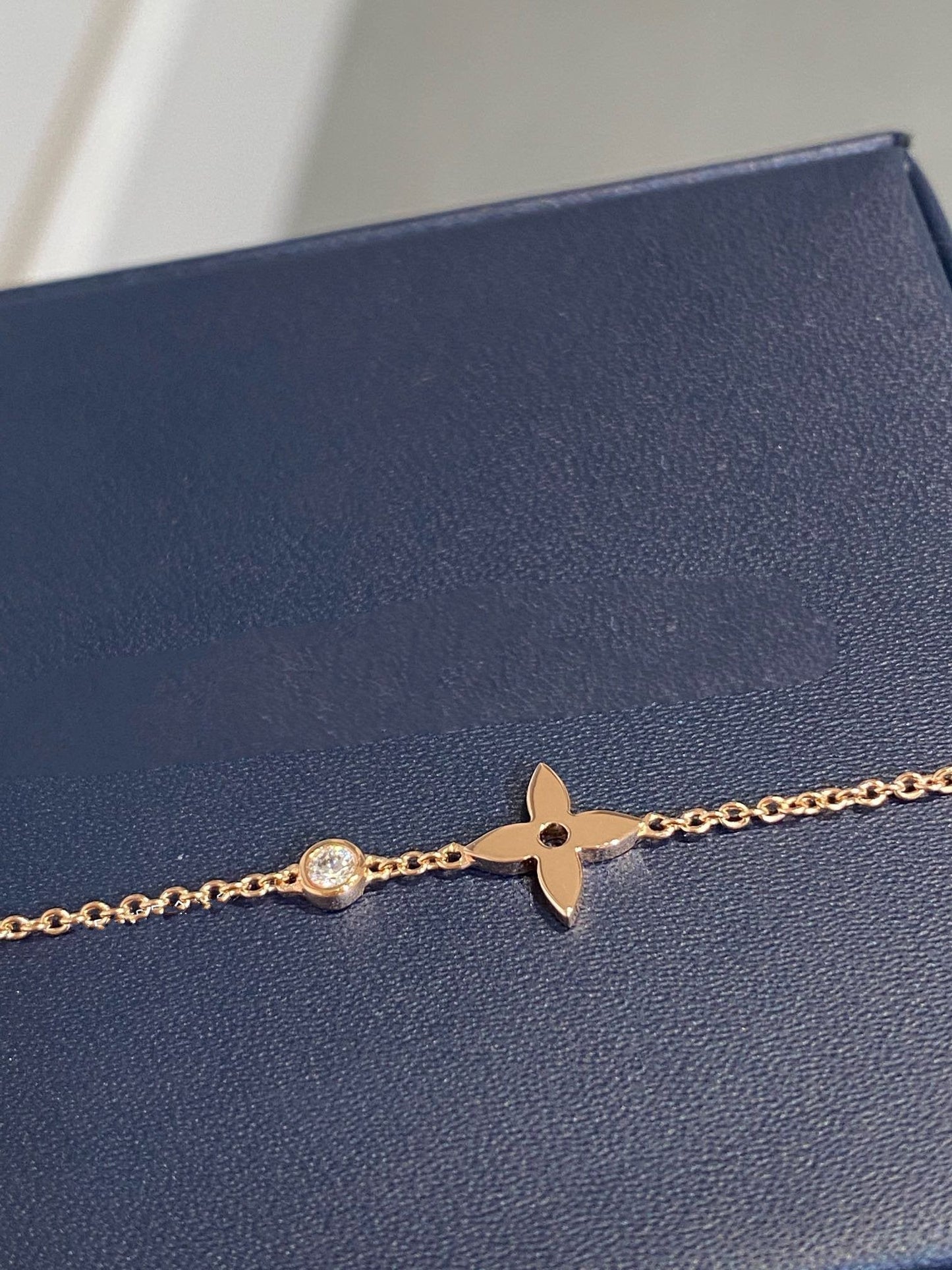 [Glitter Jewelry]STAR DIAMOND PINK GOLD BRACELET