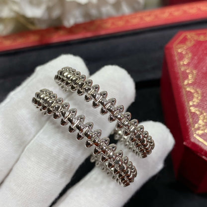 [Glitter Jewelry]CLASH LARGE HOOP EARRINGS