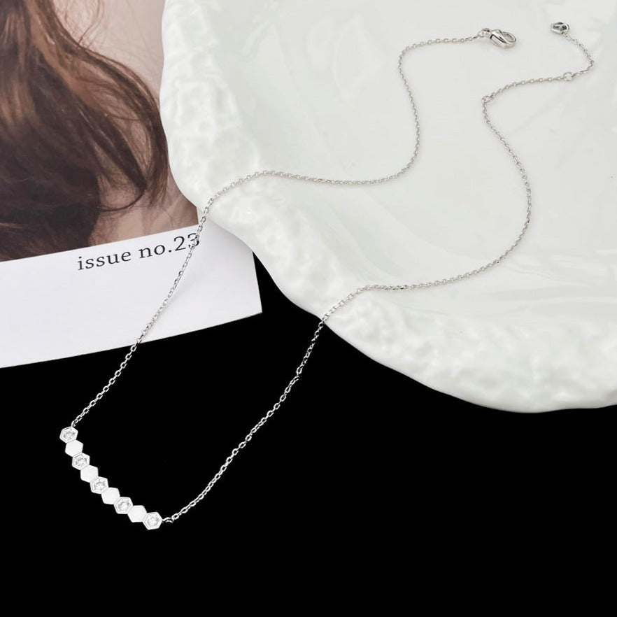[Glitter Jewelry]BEE MY LOVE DIAMOND NECKLACE