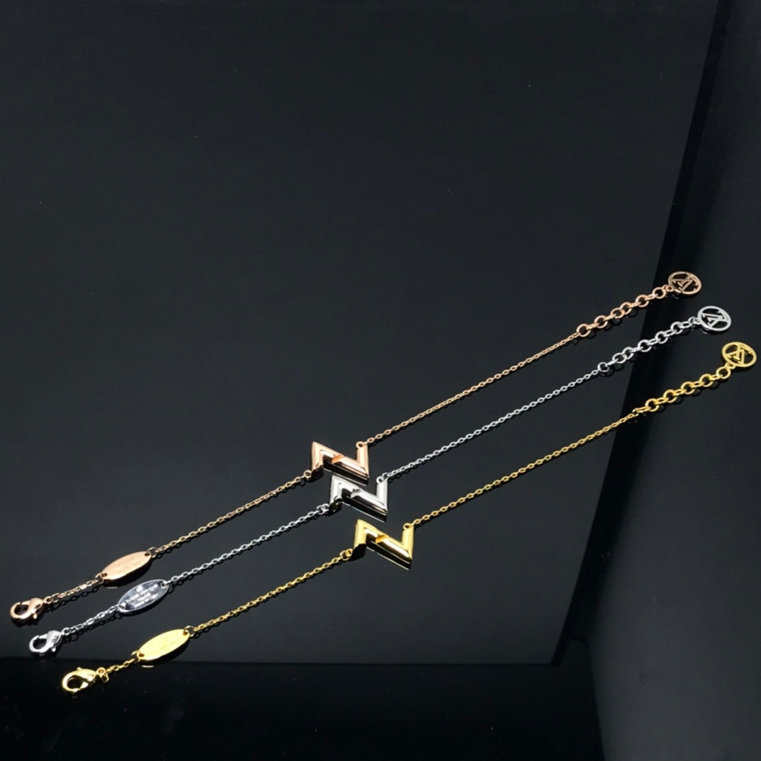 [Glitter Jewelry]VOLT LV LOGO BRACELET