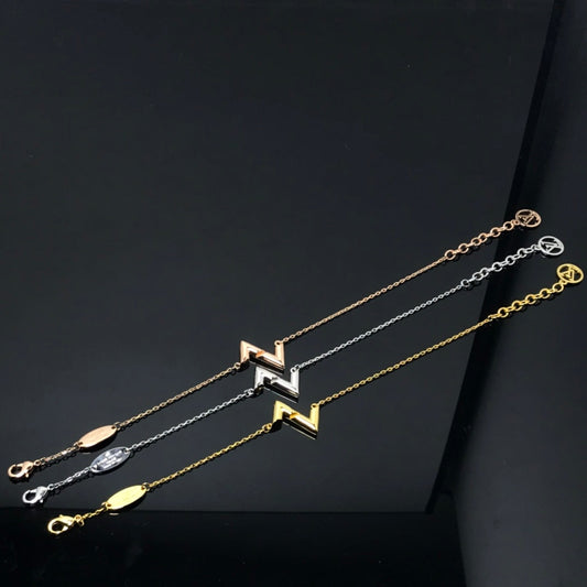 [Glitter Jewelry]VOLT LV LOGO BRACELET