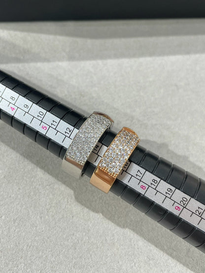 [Glitter Jewelry]LIENS EVIDENCE  DIAMOND PAVED RING