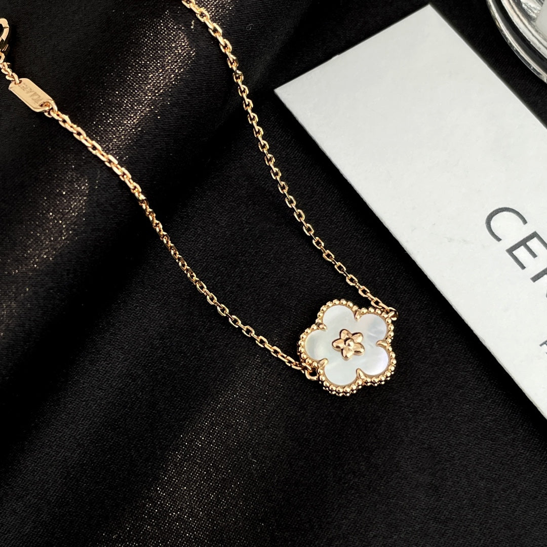 [Glitter Jewelry]LUCKY SPRING ROSE GOLD MOP BRACELET