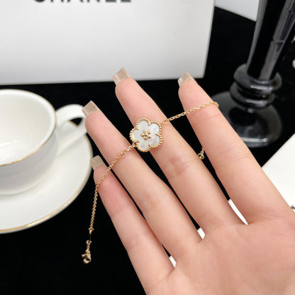[Glitter Jewelry]LUCKY SPRING ROSE GOLD MOP BRACELET