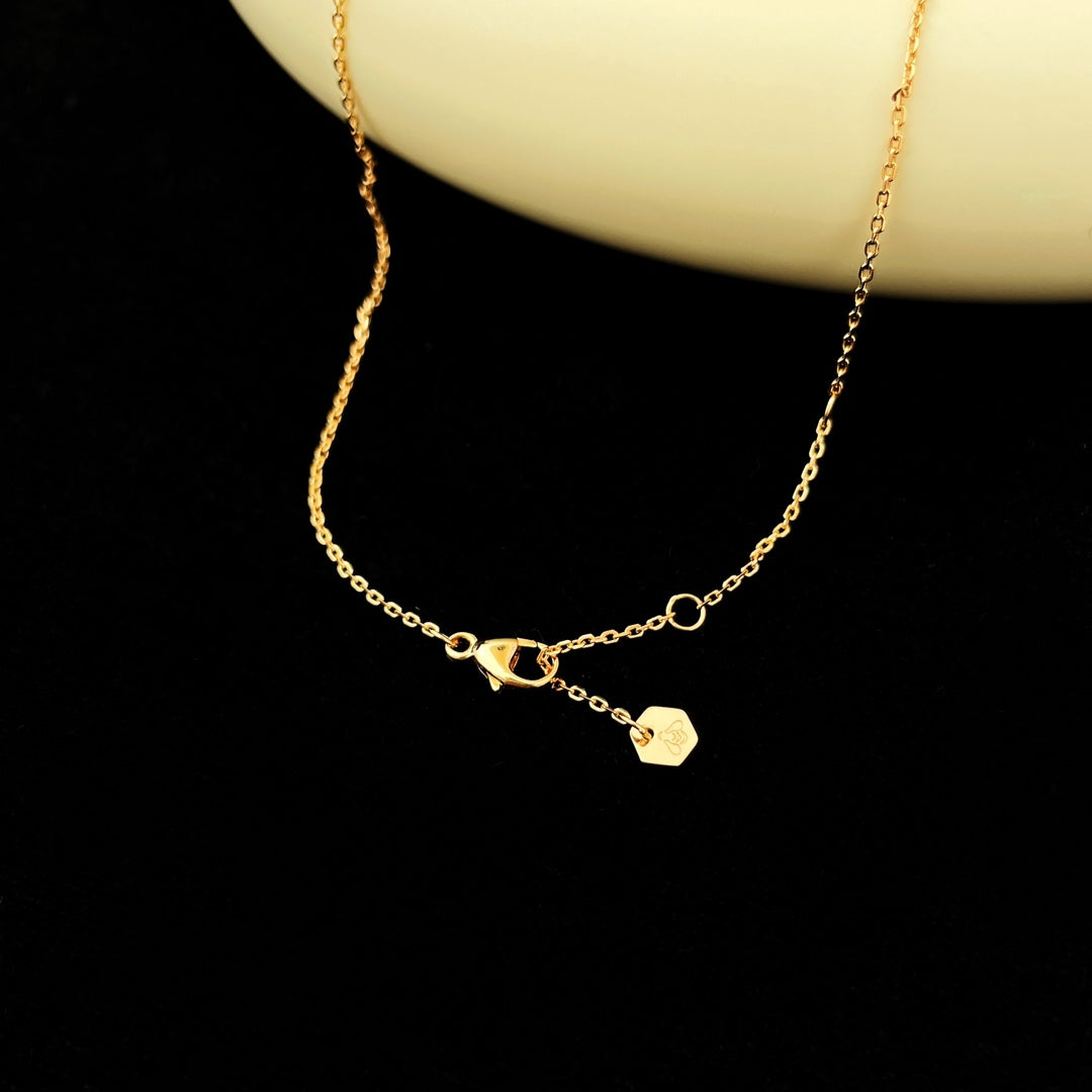 [Glitter Jewelry]BEE MINI PEDANT DIAMOND NECKLACE
