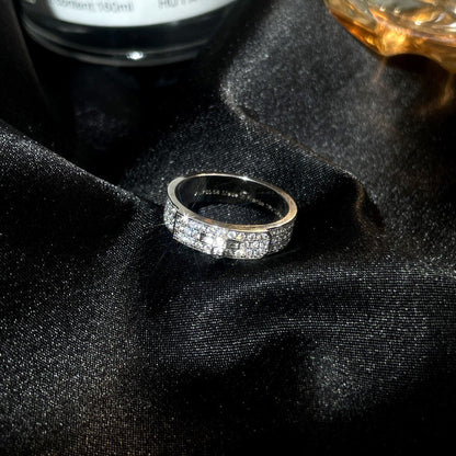 [Glitter Jewelry]KELLY SILVER DIAMOND RING