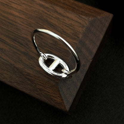 [Glitter Jewelry]RONDE SMALL SILVER DIAMOND RING