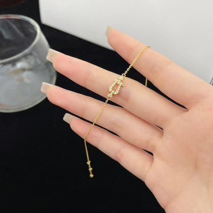 [Glitter Jewelry]FORCE 10 FULL DIAMOND BUCKLE CHAIN LINK MINI MODEL