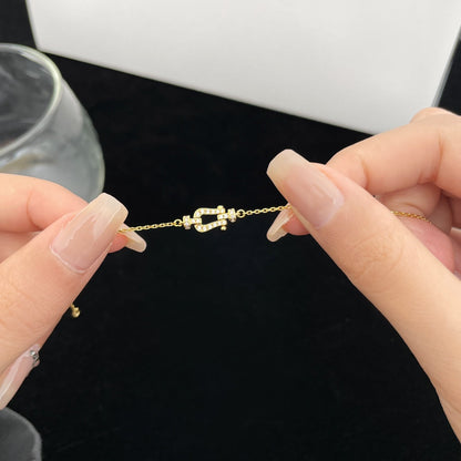 [Glitter Jewelry]FORCE 10 FULL DIAMOND BUCKLE CHAIN LINK MINI MODEL