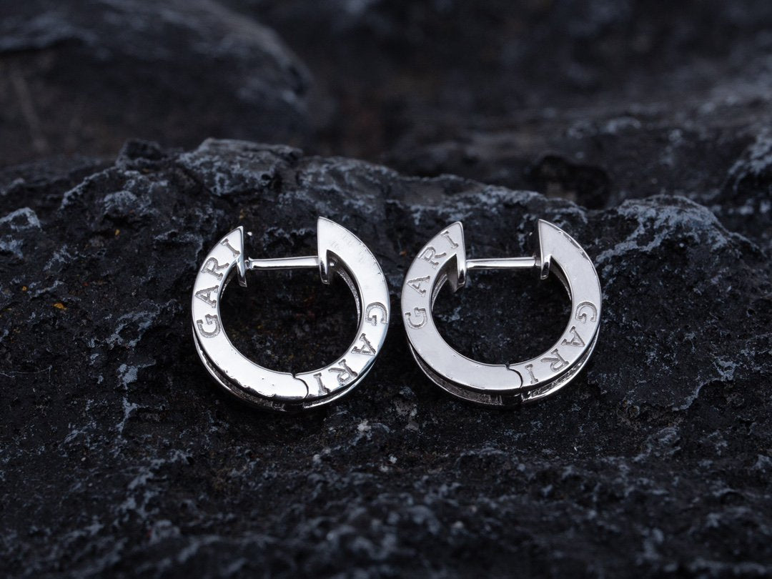 [Glitter Jewelry]ZERO 1 MINI SILVER DIAMOND EARRINGS
