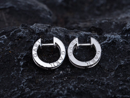 [Glitter Jewelry]ZERO 1 MINI SILVER DIAMOND EARRINGS