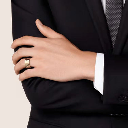 [Glitter Jewelry]LOVE 11MM LARGE RING