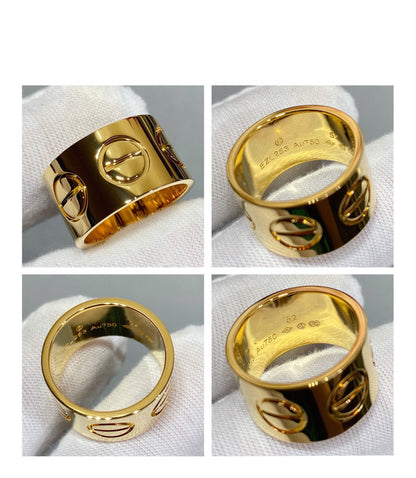 [Glitter Jewelry]LOVE 11MM LARGE RING