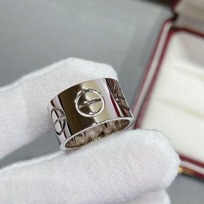 [Glitter Jewelry]LOVE 11MM LARGE RING