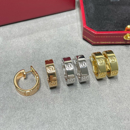 [Glitter Jewelry]LOVE 5.5MM EARRINGS