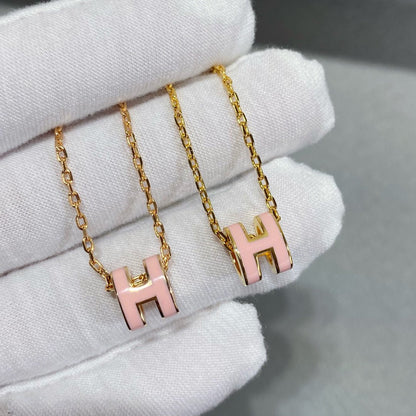 [Glitter Jewelry]MINI POP H NECKLACE