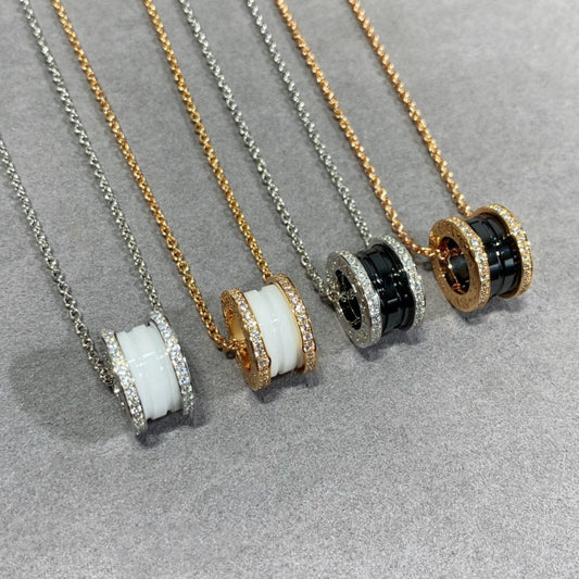 [Glitter Jewelry]ZERO 1 DIAMOND CERAMIC NECKLACE