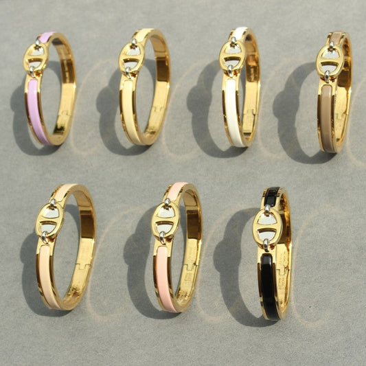 [Glitter Jewelry]CLIC CHAINE GOLD BRACELET