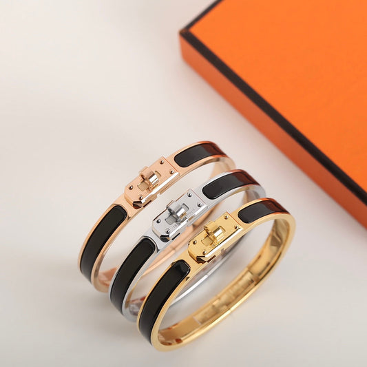 [Glitter Jewelry]HM KELLY BLACK BRACELET