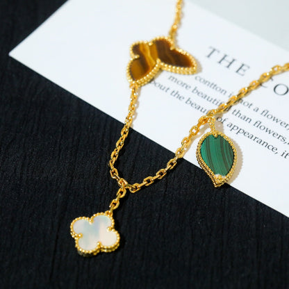 [Glitter Jewelry]LUCKY SPRING 5 MOTIF GOLD BRACELET