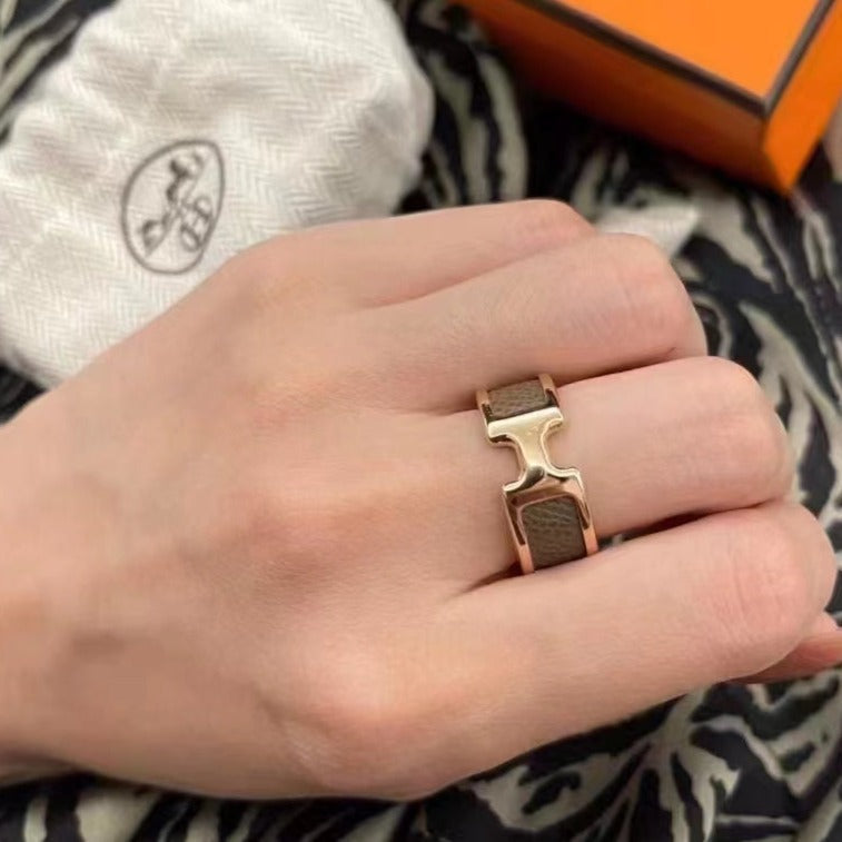 [Glitter Jewelry]OLYMPE PINK GOLD RING