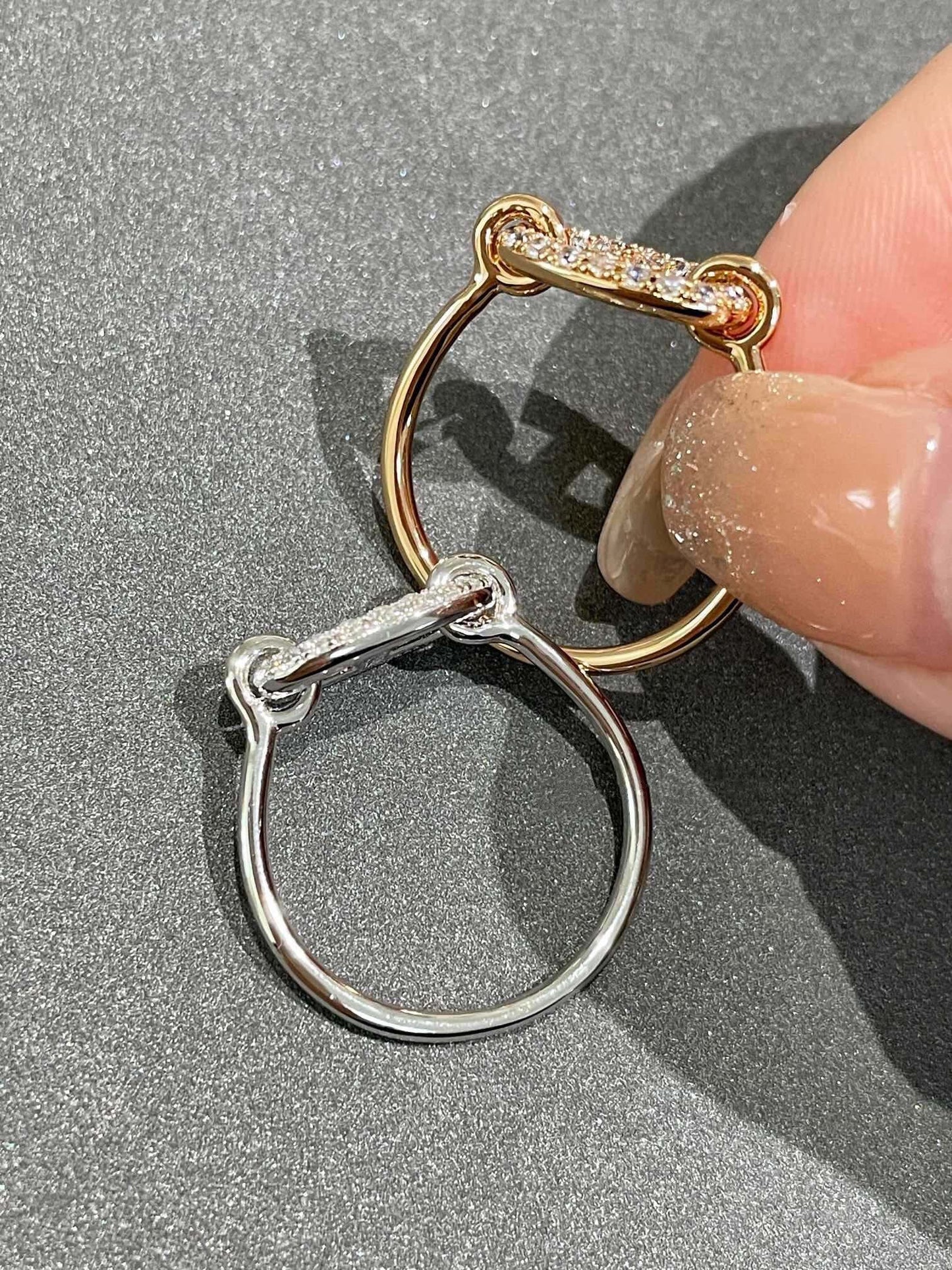 [Glitter Jewelry]RONDE SMALL DIAMOND RING