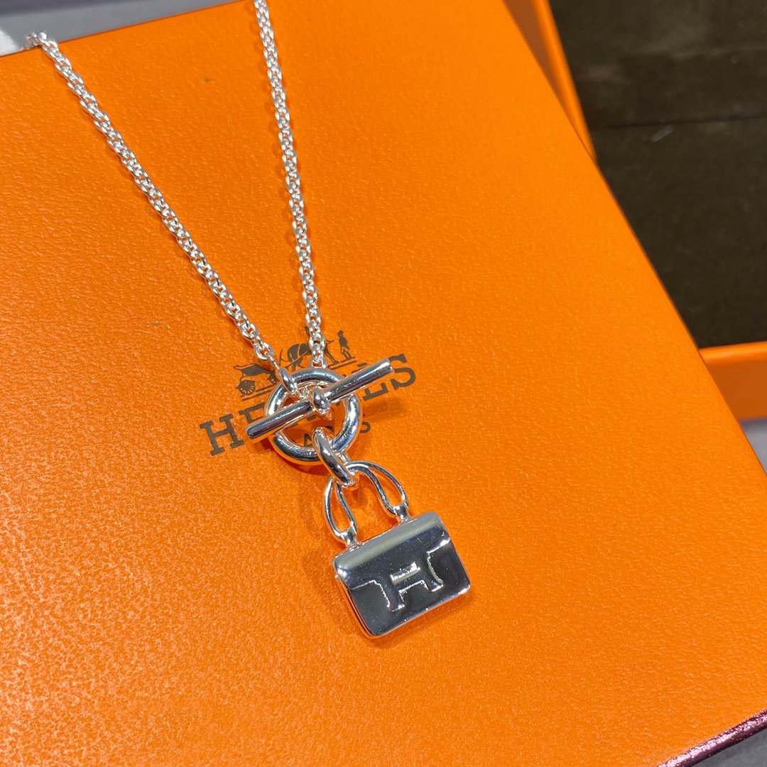 [Glitter Jewelry]CONSTANCE PEDANT SILVER NECKLACE
