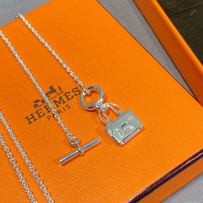 [Glitter Jewelry]CONSTANCE PEDANT SILVER NECKLACE