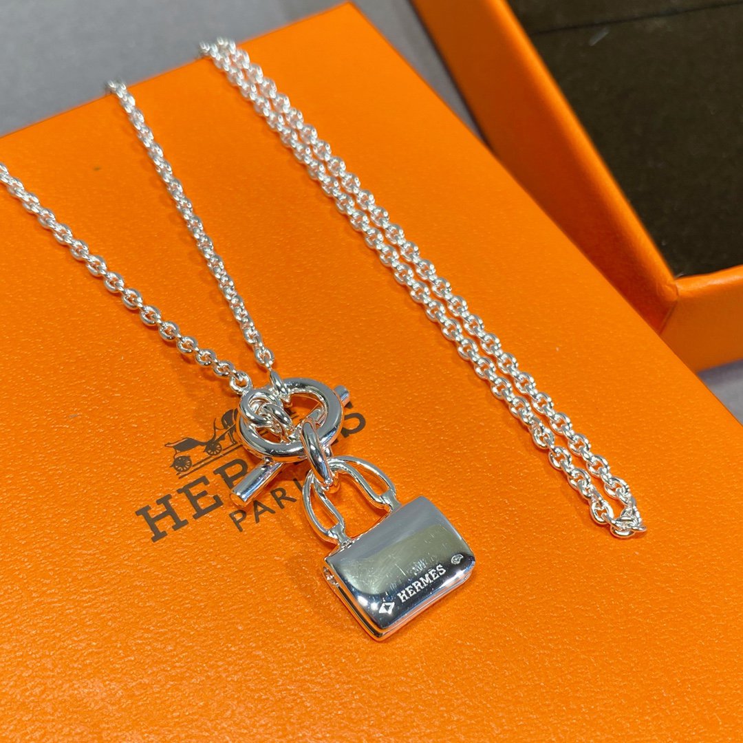 [Glitter Jewelry]CONSTANCE PEDANT SILVER NECKLACE