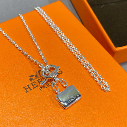 [Glitter Jewelry]CONSTANCE PEDANT SILVER NECKLACE