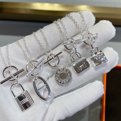 [Glitter Jewelry]CONSTANCE PEDANT SILVER NECKLACE