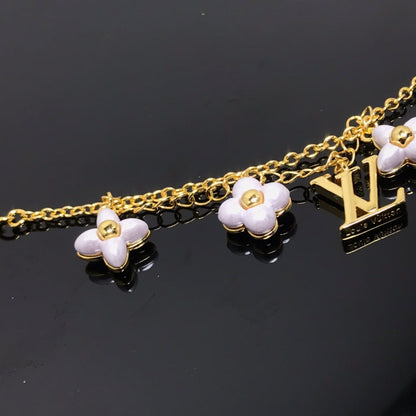 [Glitter Jewelry]LOGO 6 MOTIF STAR AND SUN GOLD BRACELET